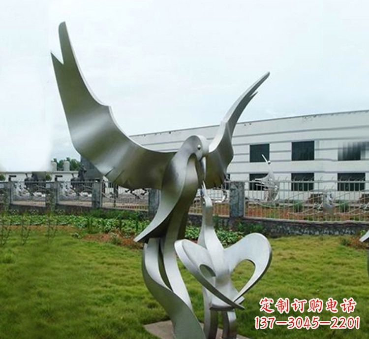内江静谧传承——不锈钢动物雕塑