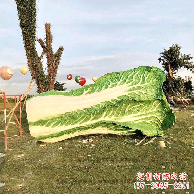 内江玉白菜雕塑