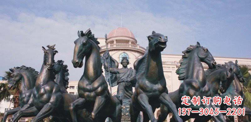 内江阿波罗战车铜雕222