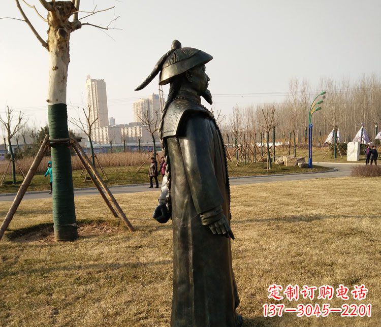 内江林则徐纪念铜雕传承爱国精神