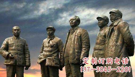 内江伟人铜雕——记住历史中的英雄
