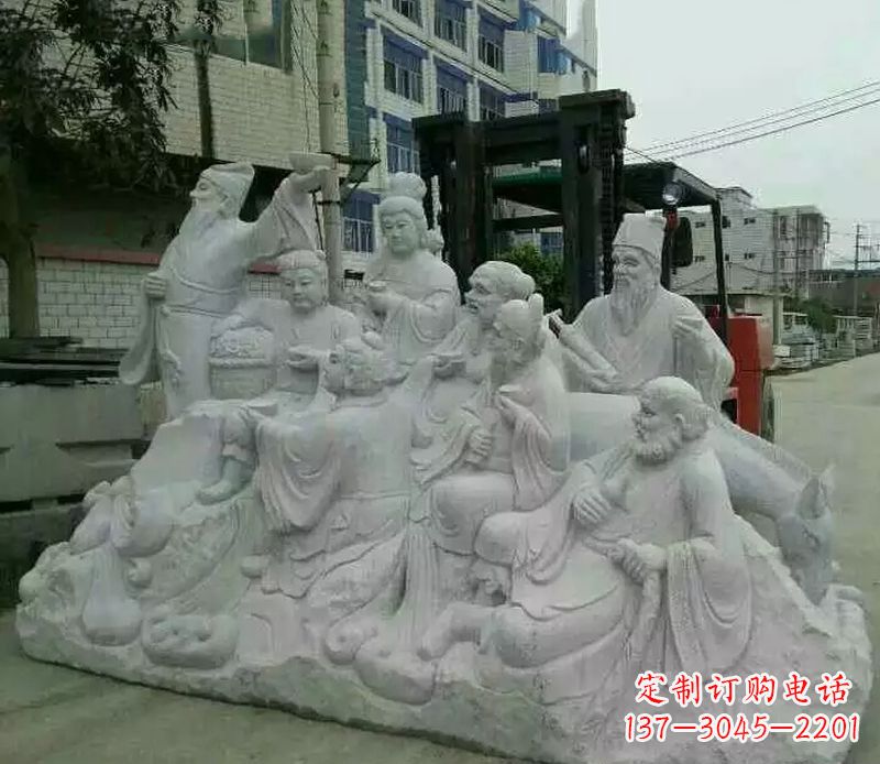 内江八仙过海石雕