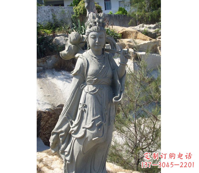 内江八仙山谷精美石雕