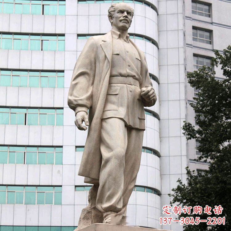 内江白求恩名医雕塑-医院医学院名人石雕