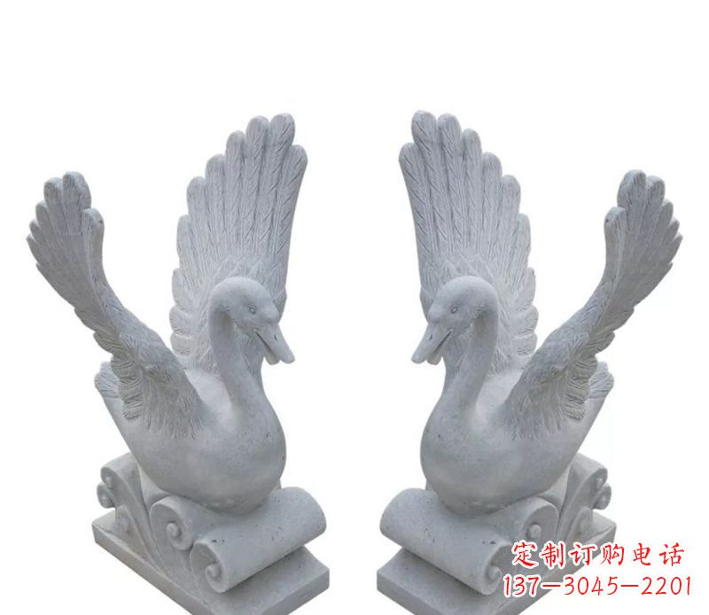内江白天鹅石雕