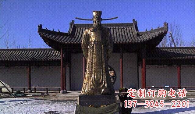 内江包拯古代名人铜雕