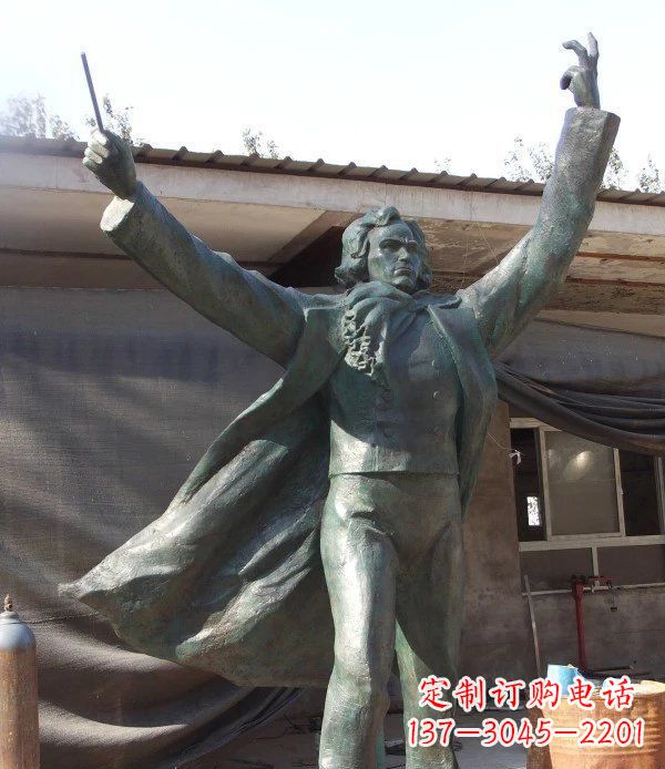 内江贝多芬广场西方名人铜雕