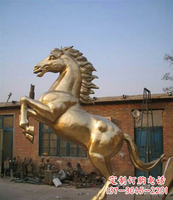 内江奔马精致瓷器