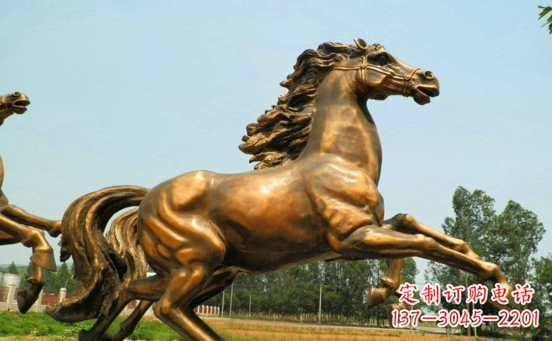 内江精致的仿铜动物雕塑让你的空间更加生动