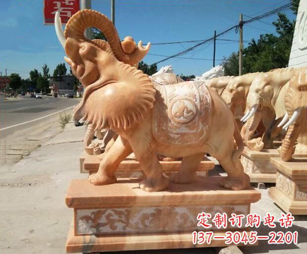 内江大象石雕,给你美好的祝愿