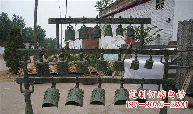 内江编钟古铜雕仿古精美音乐器