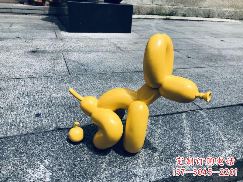内江新颖创意的气球狗雕塑