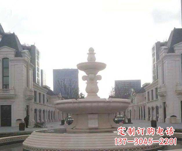 内江别墅景观大理石喷泉石雕