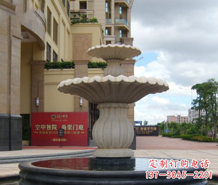 内江喷泉石雕精美的欧式园林装饰