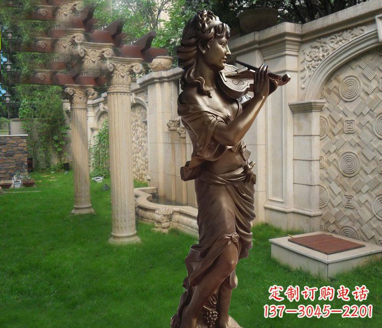 内江玻璃钢女人雕塑