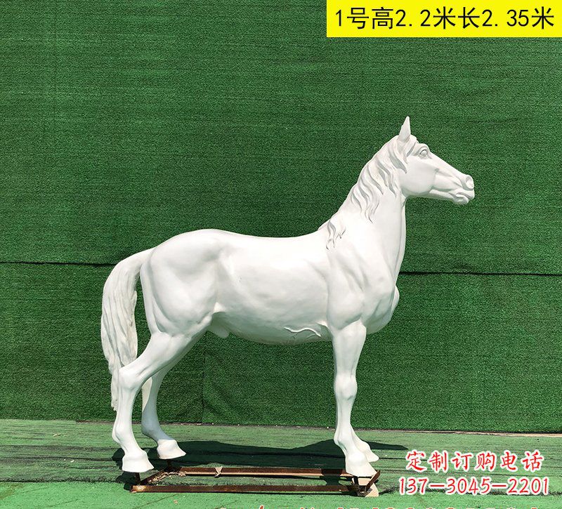 内江玻璃钢马雕塑——精美的艺术品