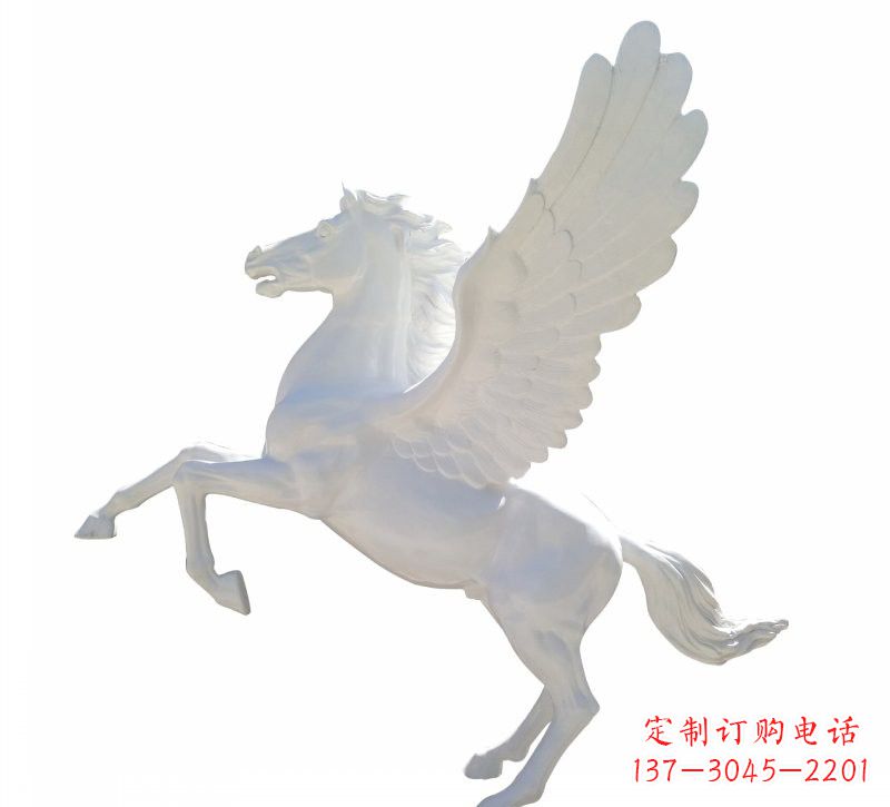 内江新款玻璃钢飞马摆件