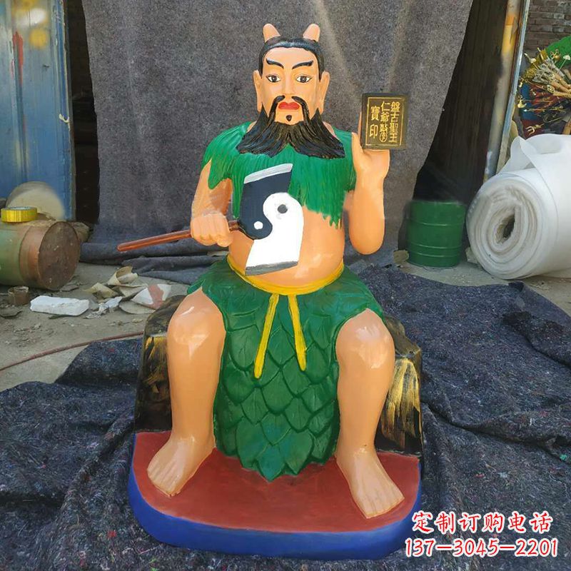内江神农雕像的艺术之美