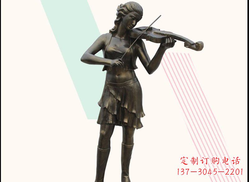 内江玻璃钢雕刻的女孩