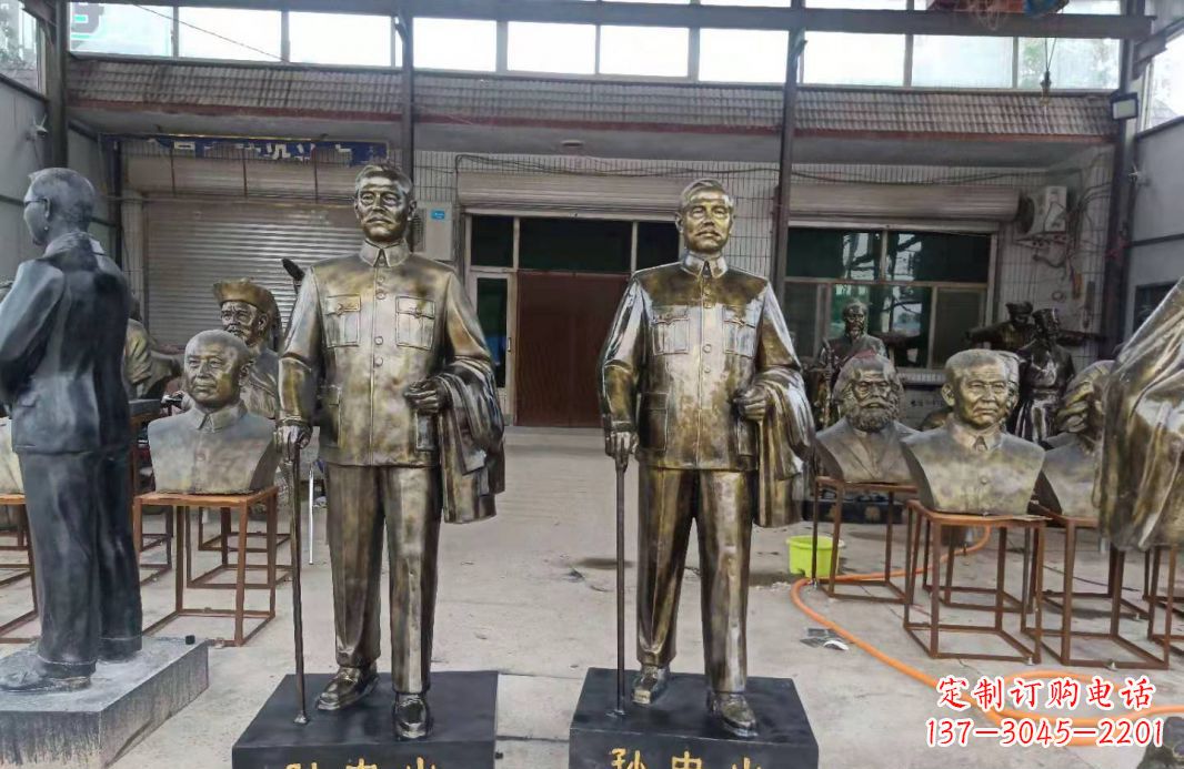 内江玻璃钢仿铜的孙中山雕塑——缅怀伟人,传承精神