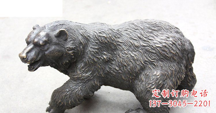 内江以玻璃钢制作的北极熊雕塑