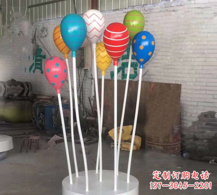 内江玻璃钢仿真气球雕塑——精美绝伦