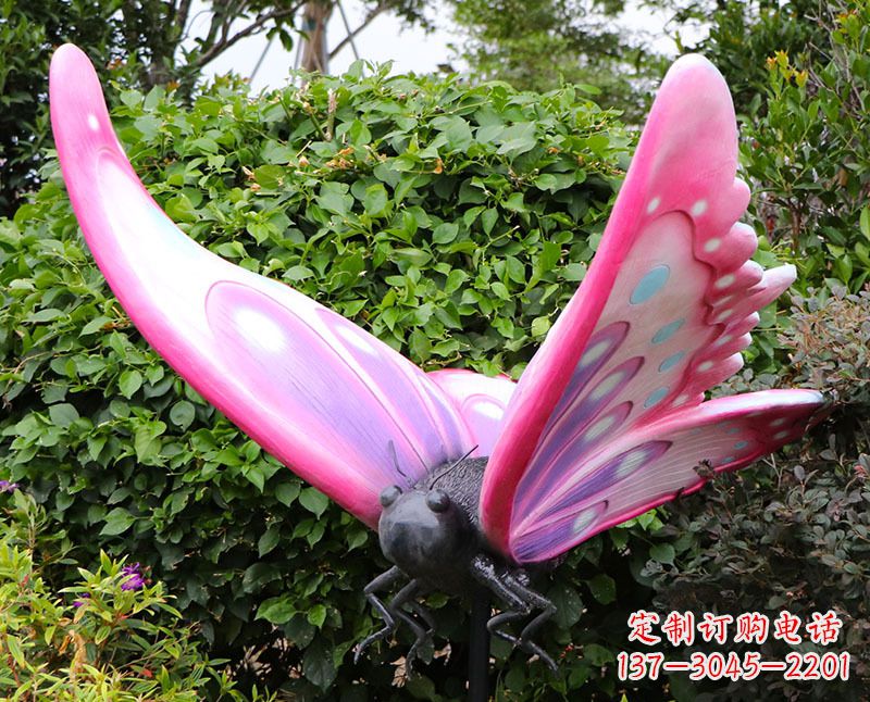 内江玻璃钢蝴蝶雕塑艺术之美