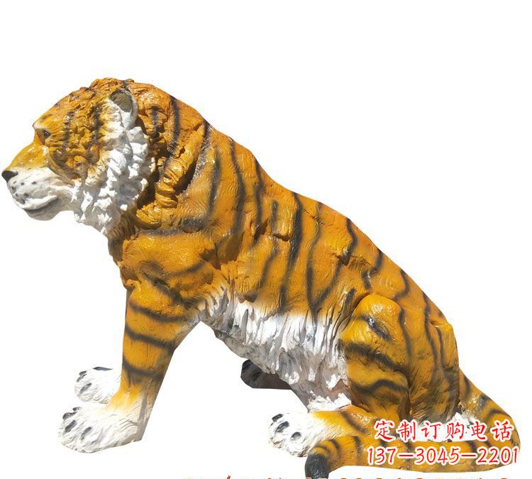 内江玻璃钢老虎雕塑