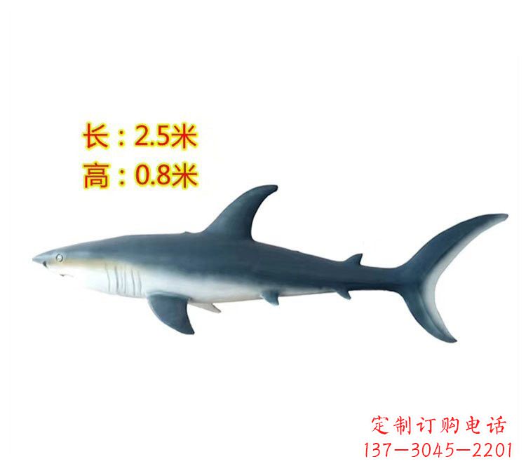 内江玻璃钢鲨鱼雕塑令人惊叹的艺术精品