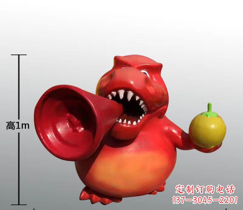内江玻璃钢卡通动物雕塑