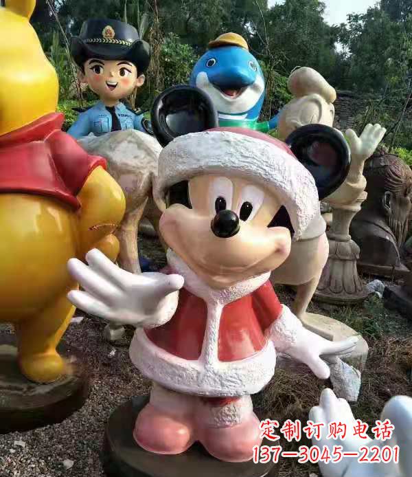内江玻璃钢制米老鼠雕塑
