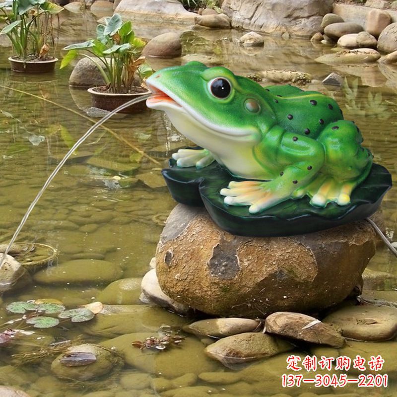 内江玻璃钢青蛙雕塑——艺术与自然的完美结合