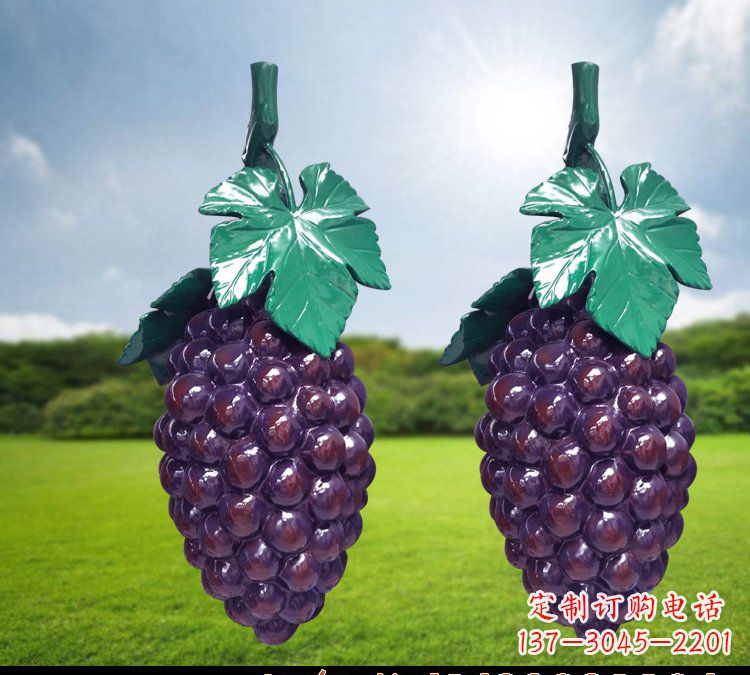 内江玻璃钢水果雕塑创造出一个美丽的世界