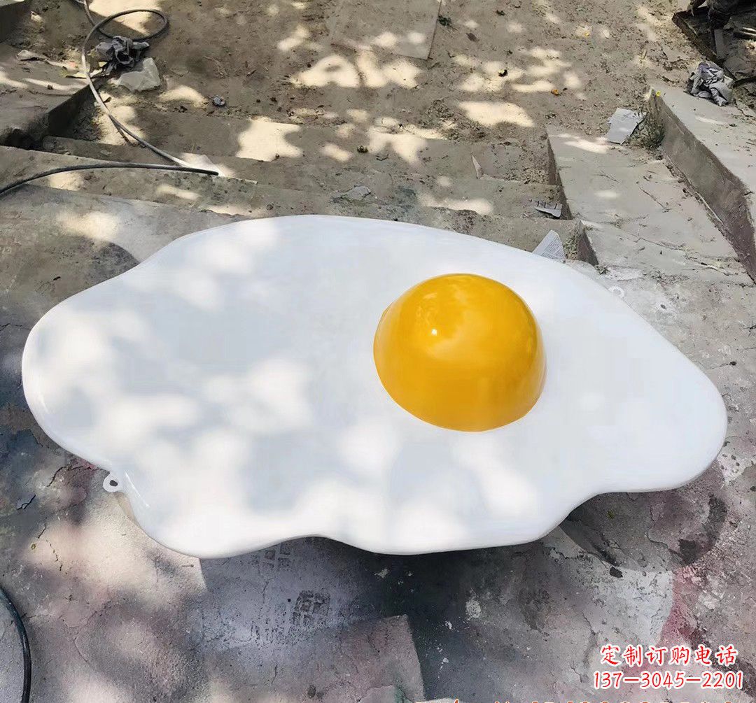 内江玻璃钢鸡蛋雕塑——精美绝伦