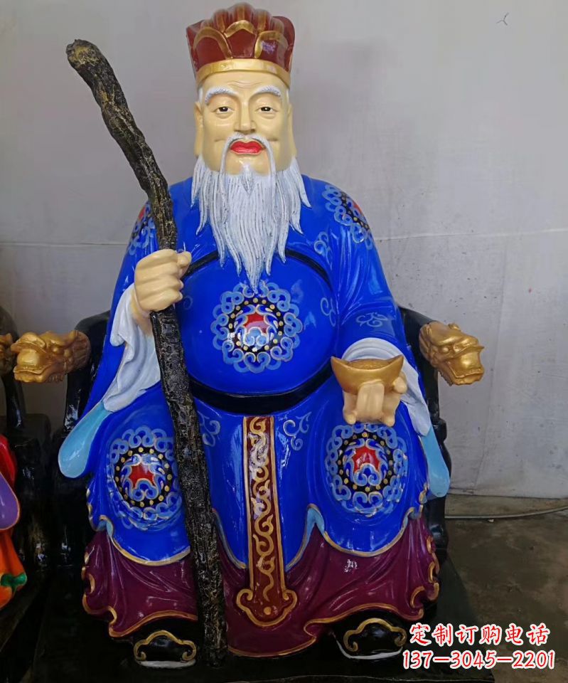 内江玻璃钢制作的神像雕塑