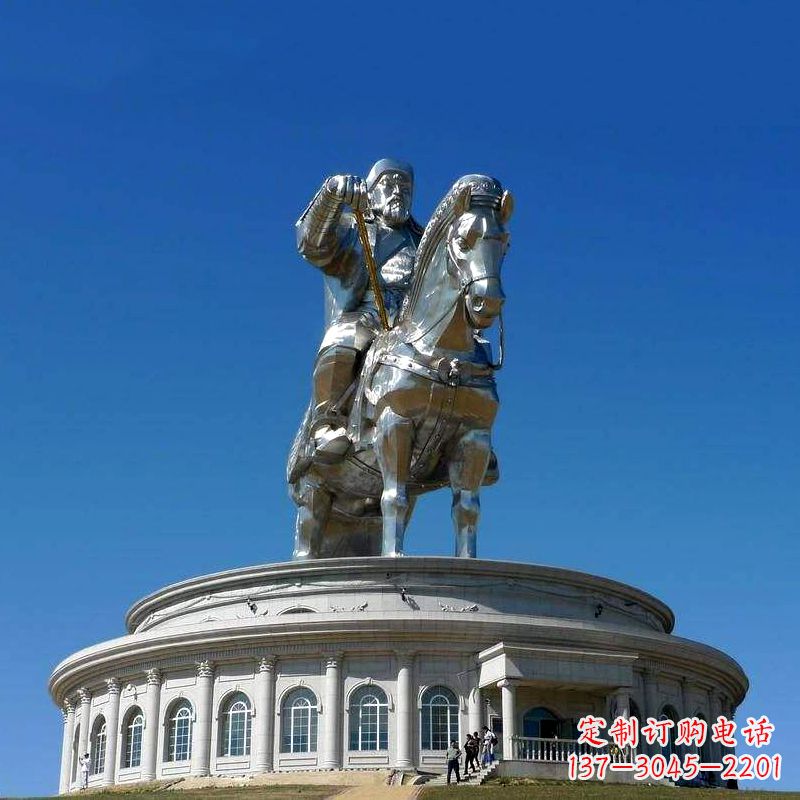 内江不锈钢成吉思汗雕塑——一座引人入胜的大型雕塑