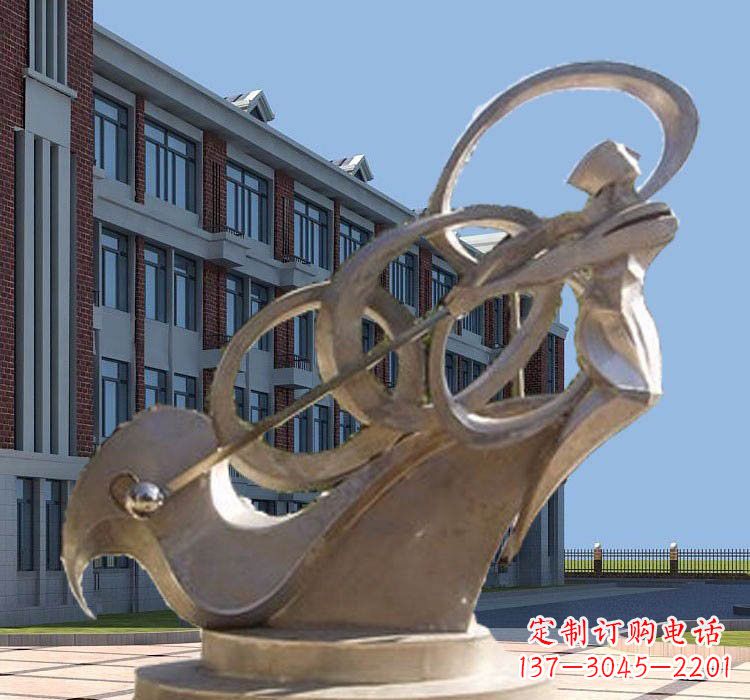 内江不锈钢制作的高尔夫球雕塑