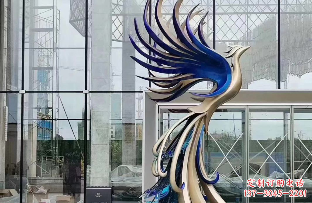 内江凤凰雕塑不锈钢的艺术之美