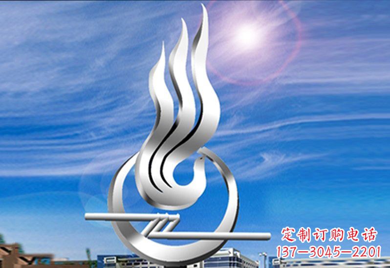 内江精美不锈钢凤凰雕塑