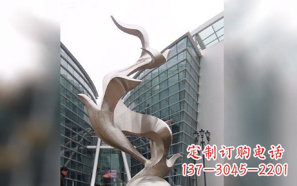 内江不锈钢鸽子雕塑