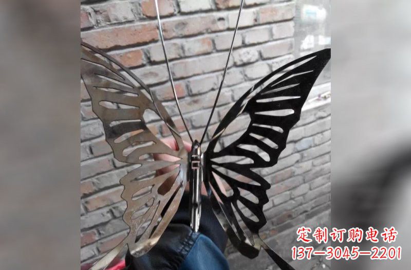 内江精美不锈钢蝴蝶雕塑