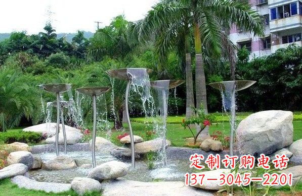 内江不锈钢喷泉雕塑艺术之美
