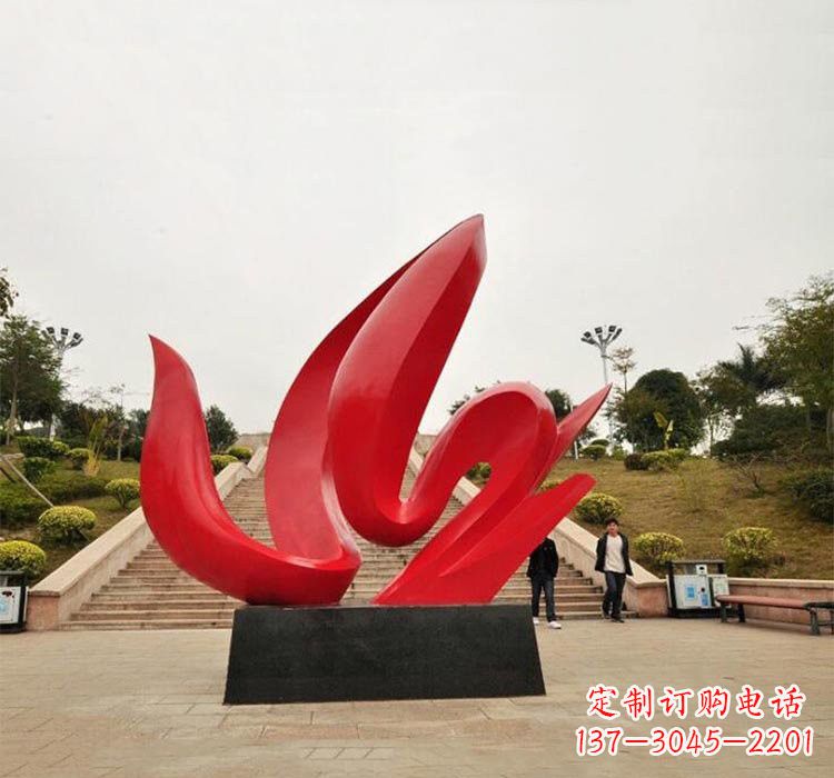 内江不锈钢火苗雕塑艺术之灵感
