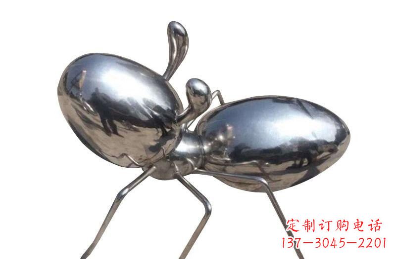 内江不锈钢抽象蚂蚁雕塑