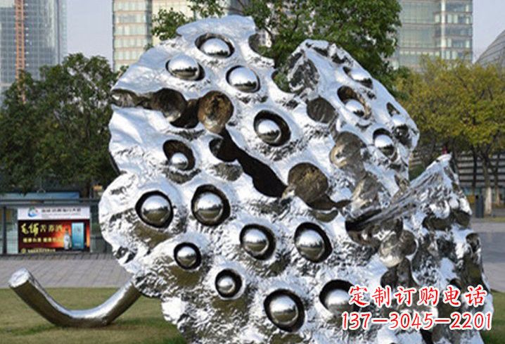 内江不锈钢莲蓬雕塑以美观与耐久性著称