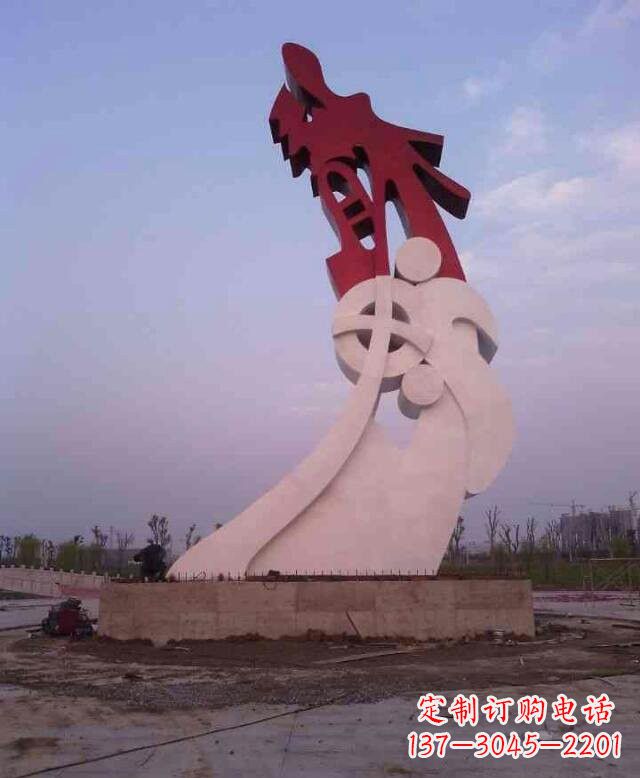 内江不锈钢龙雕塑点亮龙城市景观