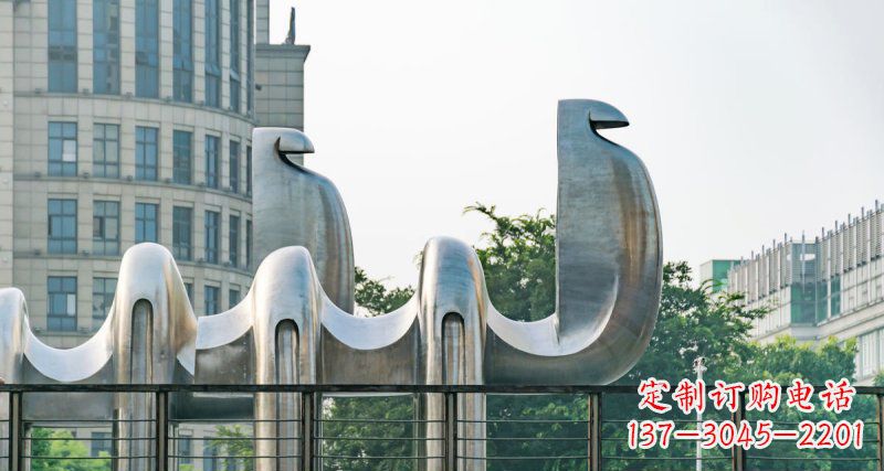内江不锈钢骆驼给街边带来美丽