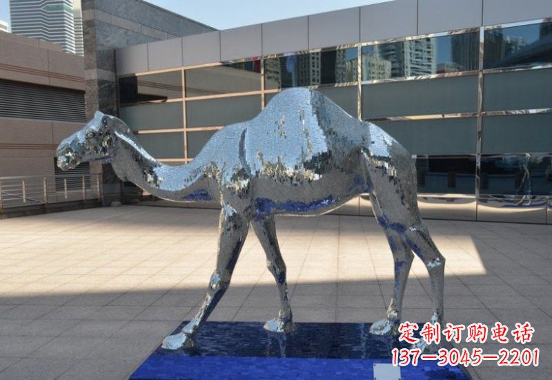 内江不锈钢骆驼雕塑
