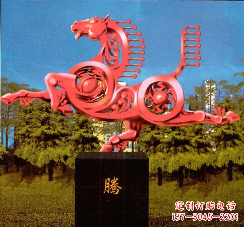 内江精美不锈钢马雕塑