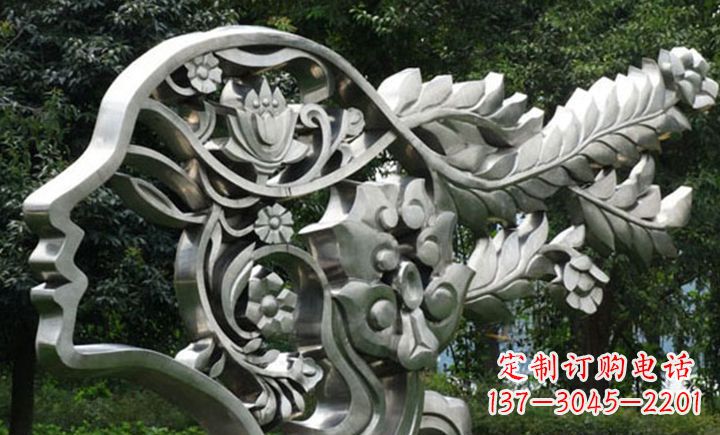 内江不锈钢头像雕塑——精美绝伦